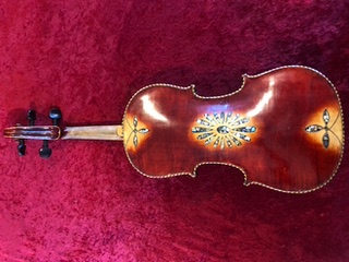 American violin circa 1950, back